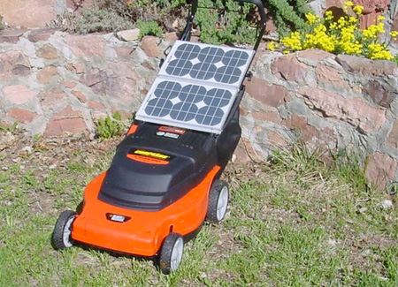 Solar Powered Lawnmower