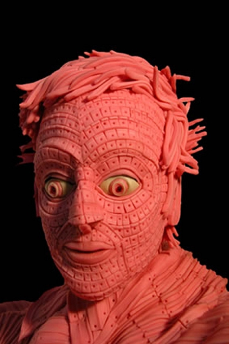 Pink Chewing Gum Sculptures 6