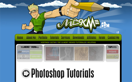 Websites with Free Photoshop Tutorials 22