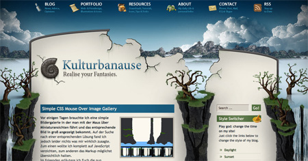 Blue CSS Website Designs Blue CSS Website Designs
