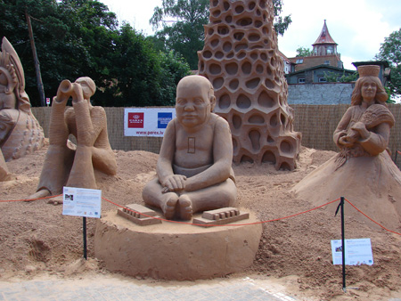 Creative Sand Sculptures from Latvia