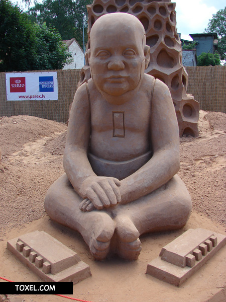 Creative Sand Sculptures from Latvia 2
