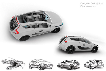 Audi O Concept Car by Ondrej Jirec 3