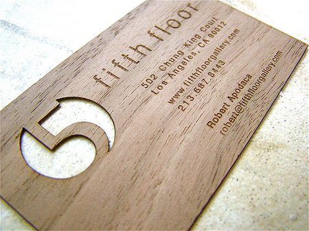 Fifth Floor Gallery Business Card