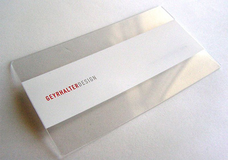 GEYRHALTER DESIGN Business Card