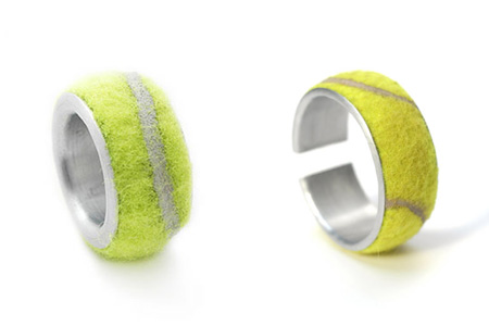 Tennis Ball Rings
