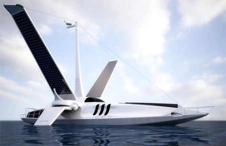 Volitan Futuristic Lightweight Boat 2