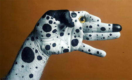 Hand Painting Art by Mario Mariotti