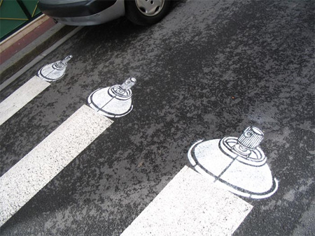 Pedestrian
 Street Art by Peter Gibson 15