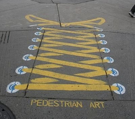 Pedestrian Street Art by Peter Gibson 8