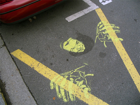 Pedestrian Street Art by Peter Gibson 19