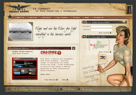 24 Beautiful Flash Website Designs 07