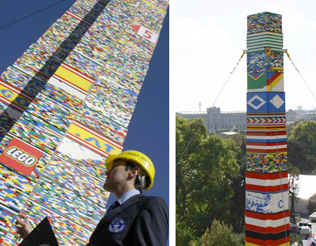 Tallest LEGO Tower in Vienna 2