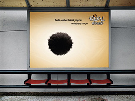 Real Hip Hop Bus Stop Advertisement 2
