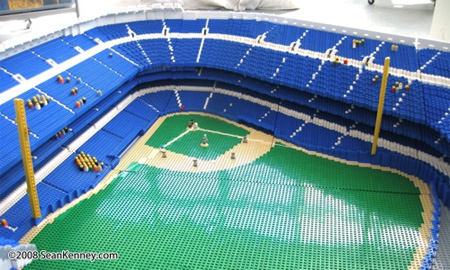 LEGO Yankee Stadium 4