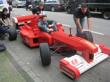 LEGO Ferrari Formula 1 Car 4