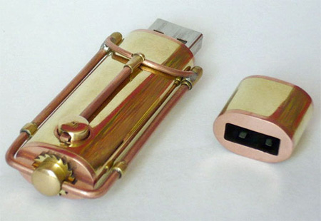 Steampunk USB Flash Drive 3