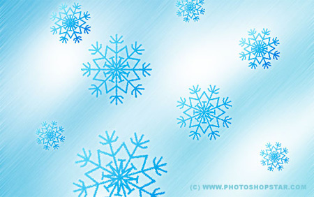 Snowflakes Photoshop Tutorial