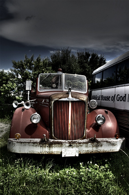 Firetruck from Hell by Luda Arce Firetruck from Hell by Luda Arce