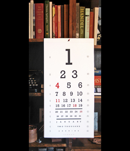 The Eye Dr. Calendar