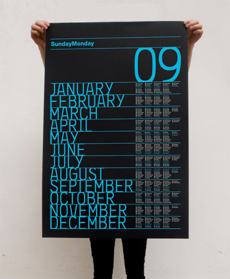calendars design. Creative Calendar Designs