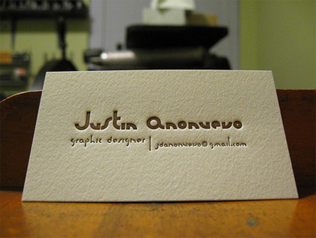 Justin Anonuevo Business Card