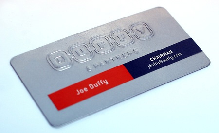 Joe Duffy Business Card