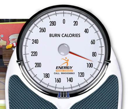 Energy Fitness Unlimited Burn Calories Advertisement