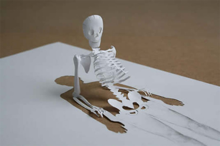 Paper Cut Sculptures by Peter Callesen 2