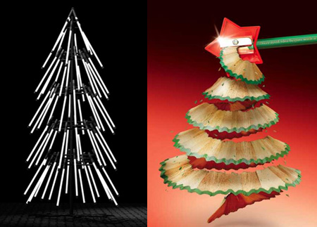 Unusual and Creative Christmas Trees