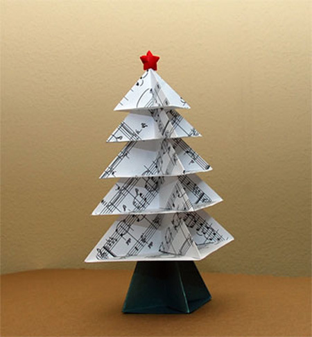 Origami Christmas Tree