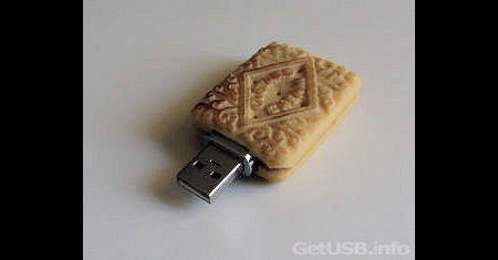 Edible Biscuit USB Flash Drives