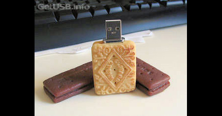Edible Biscuit USB Flash Drives 3