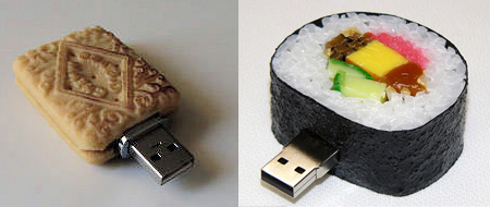 Realistic Food Shaped USB Flash Drives