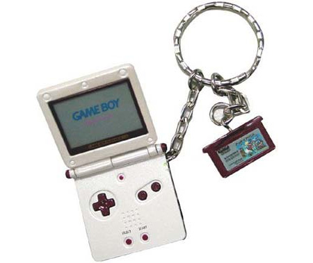 Gameboy Advance SP Keychain