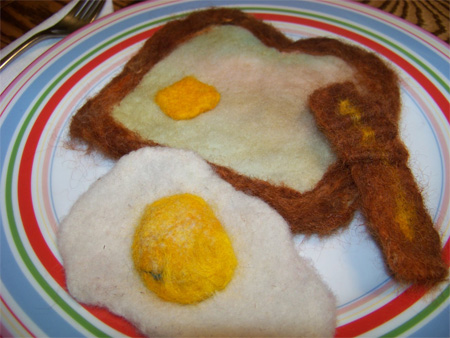 Seen On coolpicturesgallery.blogspot.com Knitted Breakfast