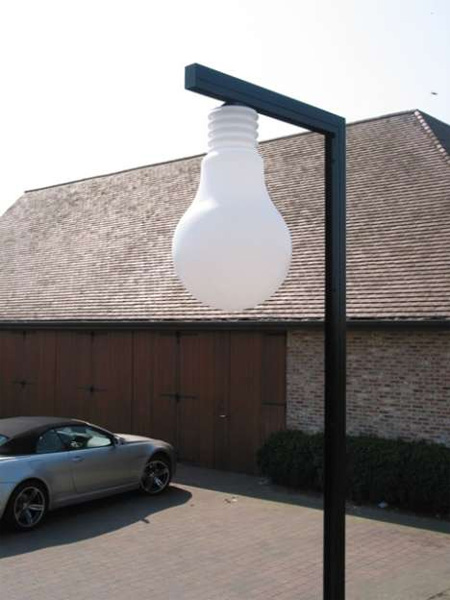 Giant Light Bulb Shaped Lamp