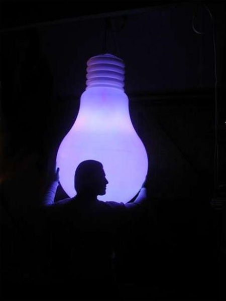 Giant Light Bulb Shaped Lamp 2