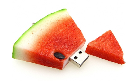 Realistic Watermelon 8GB USB Flash Drive