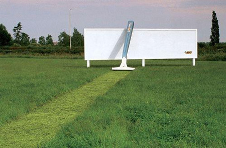 BIC Razor Billboard