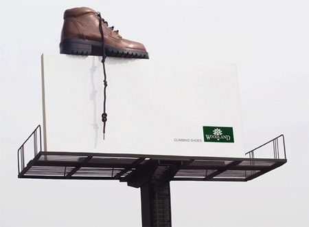 Woodland Shoes Billboard