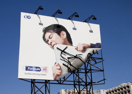 Formula toothcare billboard