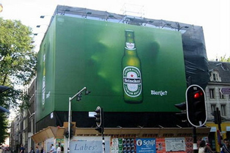 Heineken billboard