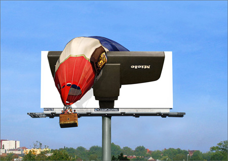 Creative Design on Clever And Creative Billboard Advertising