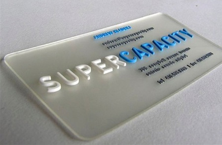 Super Capacity Business Card