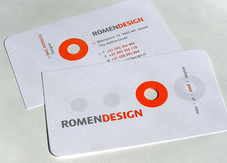 20 - Romen Design Business Card
