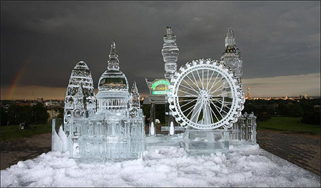 London Ice Sculpture