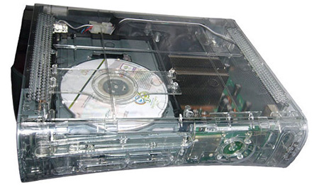Transparent Xbox 360