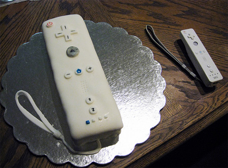 Wii Remote Cake