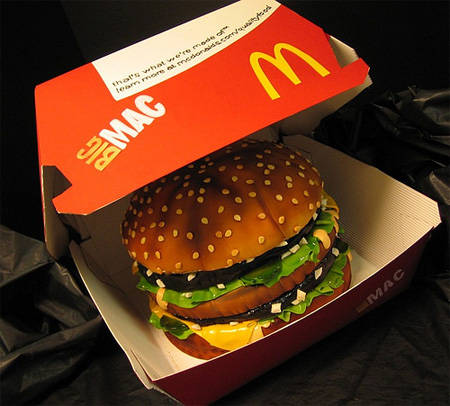 Big Mac Cake